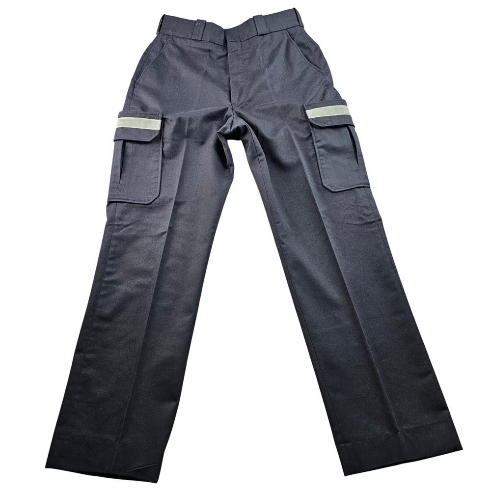 Elbeco Tactical Cargo Pants Mens 32R Navy Belt Loops Regular Straight Leg USA